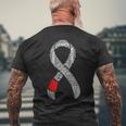 Bjj Con Cinturón Para Bjj Fighter Jiu Jitsu Brasileño Camiseta Hombre Estampado Espalda Regalos para ancianos