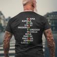 Black History Month Leaders Black History Month Men's T-shirt Back Print Gifts for Old Men
