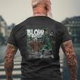 Blow The Whistle Cool Eagle Child Men's T-shirt Back Print Gifts for Old Men