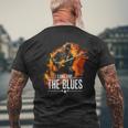 Blues Music Guitar For Guitaristsintage T-Shirt mit Rückendruck Geschenke für alte Männer