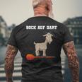 Bock Auf Dart Darts Dart Player T-Shirt mit Rückendruck Geschenke für alte Männer