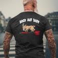 Bock On Dart Player Dartboard Goat Bock Darts T-Shirt mit Rückendruck Geschenke für alte Männer