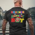 Brother Of The Birthday Boy Melon Family Matching Men's T-shirt Back Print Gifts for Old Men