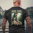 Brr Brr Patapim Italiano Brainrot Meme Foresta Scimmia Bootleg T-shirt da uomo con stampa posteriore Regalos para ancianos