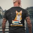 Cadeau Amusant Pour Les Amateurs De Livres Corgeek Corgeek T-shirt imprimé au dos Cadeaux pour les vieillards