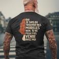 Cadeau Chasseur De Champignon Morilles Cueilleur T-shirt imprimé au dos Cadeaux pour les vieillards