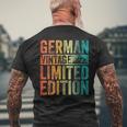 Camisa Con Nombre Personalizado Germanintage Edición Limitada Camiseta Hombre Estampado Espalda Regalos para ancianos