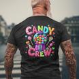 Candy Crew Decorations Sweetie Candy Squad T-Shirt mit Rückendruck Geschenke für alte Männer