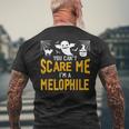 You Can't Scare Me I'm A Melophile Men's Back Print T-Shirt Gifts for Old Men