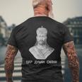 Car Dusan Silni King Of Serbia Srbija Tsar Emperor King T-Shirt mit Rückendruck Geschenke für alte Männer