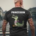 Carnival Princess Crocodile Cologne Alaaf Cologne T-Shirt mit Rückendruck Geschenke für alte Männer