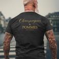 Champion & Pommes C'est Laie T-Shirt mit Rückendruck Geschenke für alte Männer