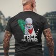 Chica Palestina Libre Palestina Bufanda Shemagh Sin Mangas Camiseta Hombre Estampado Espalda Regalos para ancianos
