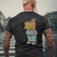 Chill Guy Entspannter Typ T-Shirt mit Rückendruck Geschenke für alte Männer