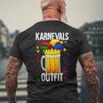 Cologne Carnival Fancy Dress Outfit T-Shirt mit Rückendruck Geschenke für alte Männer