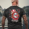 Cologne Carnival Kölsch Bützje Kölle Alaafeedel Clown T-Shirt mit Rückendruck Geschenke für alte Männer