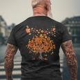 Colourful Leaves Autumn Tree Autumn Leaves Nature Autumn S T-Shirt mit Rückendruck Geschenke für alte Männer