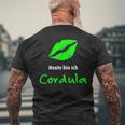 Cordula Green Fancy Dress Costume Carnival Oktoberfest Apres Ski Party T-Shirt mit Rückendruck Geschenke für alte Männer