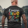 Cousin Crew 2025 Making Memories Summer Family Vacation Men's T-shirt Back Print Gifts for Old Men