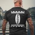 Crayon Disfraz De Muchos Colores Camiseta Hombre Estampado Espalda Regalos para ancianos