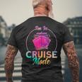 Cruise Cruise Mood Watercolour Family Group T-Shirt mit Rückendruck Geschenke für alte Männer