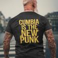 Cumbia Es El Nuevo Punk Bold Sin Mangas Camiseta Hombre Estampado Espalda Regalos para ancianos