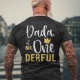 Dada Of Mr Onederful 1St Birthday Matching First One-Derful Men's T-shirt Back Print Gifts for Old Men