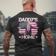 Daddy's Home Trump Pink 2024 Trump Take America Back T-Shirt mit Rückendruck Geschenke für alte Männer