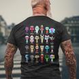 All Dandy's World Sprunki Toys T-Shirt mit Rückendruck Geschenke für alte Männer