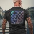 Darts Dart Retro Ohnundredandeighty With Slogan S T-Shirt mit Rückendruck Geschenke für alte Männer