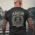 Das Ist Ein Abeln Ding Abeln Name T-Shirt mit Rückendruck Geschenke für alte Männer