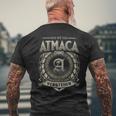 Das Ist Ein Atmaca Ding Atmaca Name T-Shirt mit Rückendruck Geschenke für alte Männer