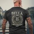 Das Ist Ein Bella Ding Bella Name T-Shirt mit Rückendruck Geschenke für alte Männer