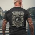 Das Ist Ein Chamberlain Ding Chamberlain Name T-Shirt mit Rückendruck Geschenke für alte Männer