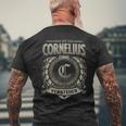 Das Ist Ein Cornelius Ding Cornelius Name T-Shirt mit Rückendruck Geschenke für alte Männer