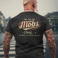 Das Ist Ein Moebs Ding Das Würdest Du Nicht Verstehen Moebs Name T-Shirt mit Rückendruck Geschenke für alte Männer