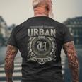 Das Ist Ein Urban Ding Urban Name T-Shirt mit Rückendruck Geschenke für alte Männer