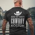 Das Ist Mein Cowboy Costume Carnival Party Saying T-Shirt mit Rückendruck Geschenke für alte Männer