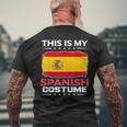 Das Ist Mein Spanisches Kostüm Spain T-Shirt mit Rückendruck Geschenke für alte Männer