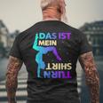 Das Ist Mein Turn Gymnastics T-Shirt mit Rückendruck Geschenke für alte Männer