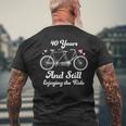 De Aniversario De Boda 40 Años Juntos Idea De Regalo Camiseta Hombre Estampado Espalda Regalos para ancianos