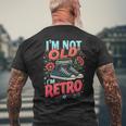 Rétrointage Des Années 70 80 90 Amateur De Musique T-shirt imprimé au dos Cadeaux pour les vieillards