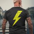 s With Yellow Flashes T-Shirt mit Rückendruck Geschenke für alte Männer