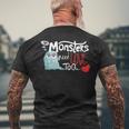 Día De Sanalentín Amor Monstruo Monstruos Necesitan Amor También Camiseta Hombre Estampado Espalda Regalos para ancianos