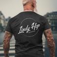 Divertido Lindy Hop Swing Dance Camiseta Hombre Estampado Espalda Regalos para ancianos