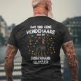 Dobermann Glitter Dog Holder Idea Dobi Dogs Fun T-Shirt mit Rückendruck Geschenke für alte Männer