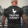 Dodo Army T-Shirt mit Rückendruck Geschenke für alte Männer