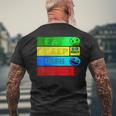 Eat Sleep Dash Repeatideo Game Geometryideo Gamer T-Shirt mit Rückendruck Geschenke für alte Männer