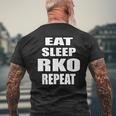 Eat Sleep Rko Repeat Trending T-Shirt mit Rückendruck Geschenke für alte Männer