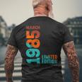 Edición Limitada 1985 Marzo 1985 Camiseta Hombre Estampado Espalda Regalos para ancianos